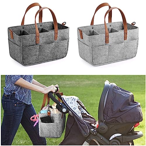 2Pcs Foldable Large Storage Bag Lightly Multi-Purpose Changeable Compartments Easy Store Storage for Clothes Bathing Supplies Portable Storage Bag