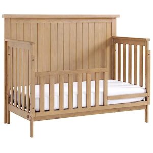 Oxford Baby Everlee 4-in-1 Convertible Crib, Honey Wood