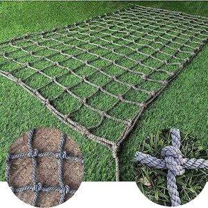 EkiDaz HXRW Rope Net Climbing Net for Kids, Garden Climbing Cargo Net Rope Ladder, Outdoor Play Protective Safety Net Playground Sets for Backyards (Size : 2 * 3m(6.6 * 9.9ft))