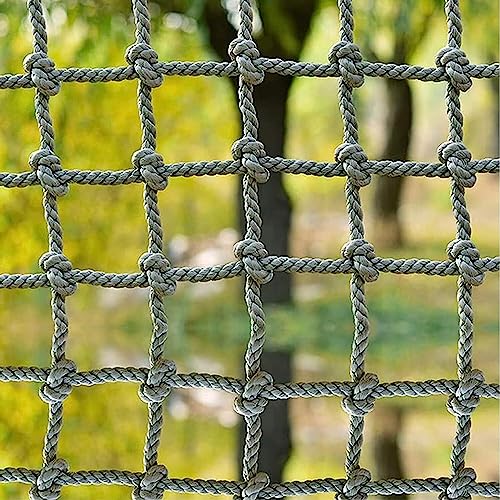 EkiDaz HXRW Rope Net Climbing Net for Kids Safety Net Anti-Fall Net Durable Protective Rope Net for Playground Climbers Equipment Playground Sets for Backyards (Size : 2 * 4m(6.6 * 12.12ft))