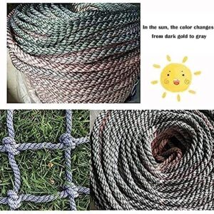 EkiDaz HXRW Rope Net Climbing Net for Kids Safety Net Anti-Fall Net Durable Protective Rope Net for Playground Climbers Equipment Playground Sets for Backyards (Size : 2 * 4m(6.6 * 12.12ft))