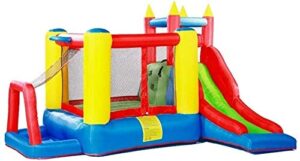 inflatable castle for children,outdoor trampoline children s slide children s fitness equipment indoor sports playground best gift for your child colors 280 * 340 * 210cm quality