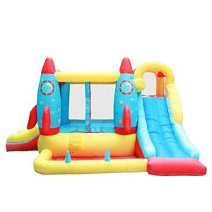 inflatable castle for kids children's inflatable jumping bed playground slide indoor and outdoor castle large bounce