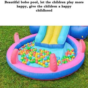 Baby Toys Bouncy Castles, Children's Inflatable Castle, Kid Slide Toys, Children's Playground Inflatable Trampoline, for Indoor and Outdoor