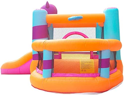 for Kids Kids Bouncy Castle Inflatable Bouncy Castle,Large Inflatable Castle Children's Indoor Outdoor Playground Inflatable Bouncer Summer Gift