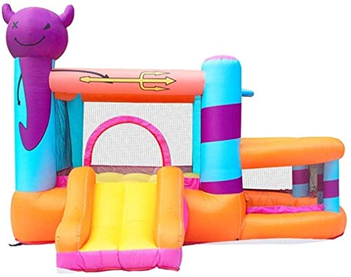 for Kids Kids Bouncy Castle Inflatable Bouncy Castle,Large Inflatable Castle Children's Indoor Outdoor Playground Inflatable Bouncer Summer Gift