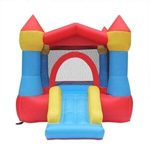 inflatable castle for children, trampoline home small inflatable slide parent-children s playground kindergarten indoornd outdoor toy playground colors 265 190 170cm