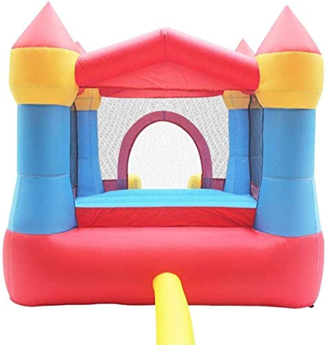 Inflatable Castle for Children, Trampoline Home Small Inflatable Slide Parent-Children S Playground Kindergarten Indoornd Outdoor Toy Playground Colors 265 190 170Cm