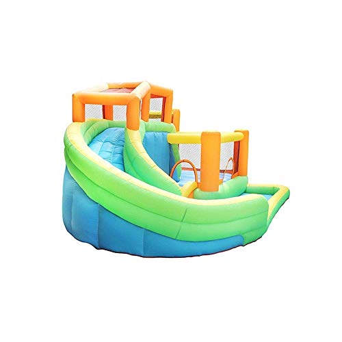 Bouncy Castles Inflatable Castle Family Children's Playground Outdoor Play Equipment Small Trampoline Slide Combination Inflatables & Bouncy Castles