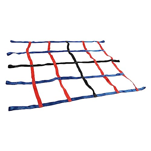 DAUERHAFT Climbing Net, 3 Colors Climbing Net Cultivate Motor Skills Improve Self Confidence for Playgrounds