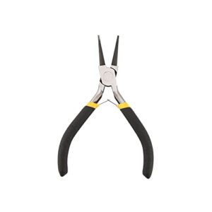 sobour pliers, style portable durable carbon steel forging jewellery pliers light weight making beading mini pliers tool round flat long nose