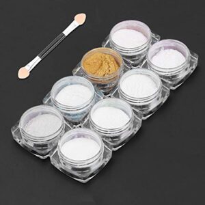 Generic Nail Art Pigment Decoration Powder Set - Chameleon Glitter Mirror Powder