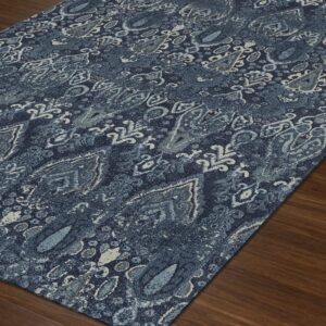 Dalyn Rugs Geneva GV315 Area Rug, 7'10" by 10'7", Navy