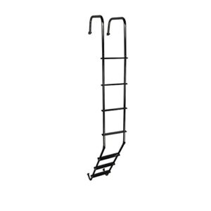stromberg carlson la-401ba universal outdoor rv ladder - black