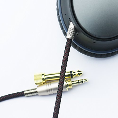 NewFantasia Replacement Audio Upgrade Cable Compatible with Bose QuietComfort 25, QuietComfort 35, QC25, QC35 II, QC35 Headphones 1.2meters/4feet