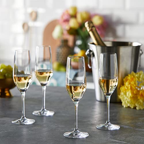 Spiegelau Style Sparkling Wine Glasses (Set of 4), Clear