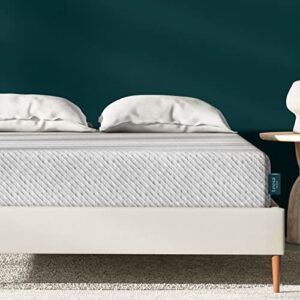 leesa original foam 10" mattress, twin size, cooling foam and memory foam / certipur-us certified / 100-night trial ,grey
