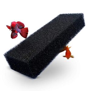 corisrx best of your lifestyle aquarium sponge filter foam 11.8"x4.7"x2.36" - water media pads