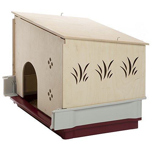 Krolik Extra-Large Rabbit Cage w/ Wood Hutch Extension Rabbit Cage Includes All Accessories and Measures 55.9L x 23.62W x 19.68H and Includes ALL Accessories