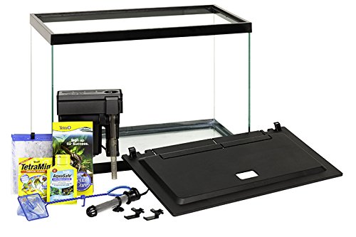 Tetra ColorFusion Aquarium 20 Gallon Fish Tank Kit, Includes LED Lighting and Decor