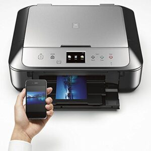 Canon MG6821 Wireless All-in-One Printer with Scanner and Copier: Mobile and Tablet Printing with Airprint™ and Google Cloud Print Compatible