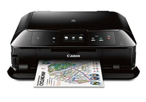 canon office products mg7720 bk mg7720 wireless all-in-one printer with scanner and copier: mobile and tablet printing, with airprint(tm) and google cloud print compatible, black, works with alexa