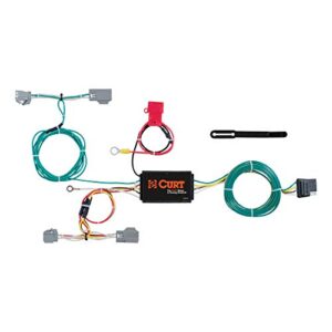 curt 56285 vehicle-side custom 4-pin trailer wiring harness, fits select volvo xc90