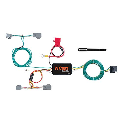 CURT 56285 Vehicle-Side Custom 4-Pin Trailer Wiring Harness, Fits Select Volvo XC90