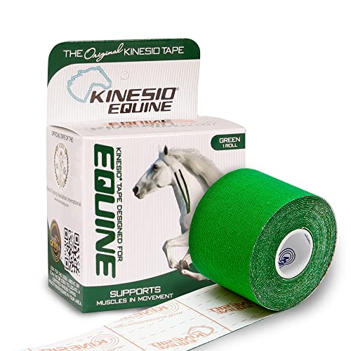 Kinesio Equine Tape - Tex Gold FP Horse Tape  -Tape Made Specifically for Horses  - 2”x 16’ Rolls - Green