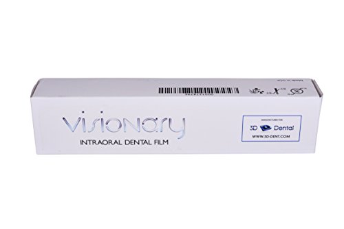 3D Dental D58 Intraoral D-Speed Film, #2 - Single (Pack of 150)