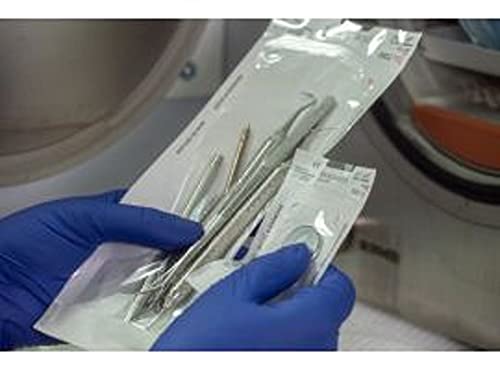 3D Dental SP5X10 Kangaroo Self-Seal Sterilization Pouches, 5.25" x 11" (Pack of 200)