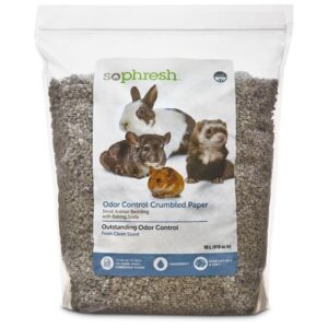 so phresh scented crumbled paper small animal bedding, 10 liters (610 cu. in.)