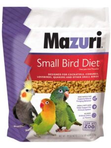mazuri | nutritionally complete for small birds | 2.5 pound (2.5 lb.) bag