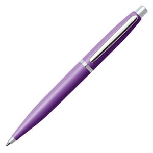 sheaffer vfm luminous lavender ballpoint pen with chrome trim