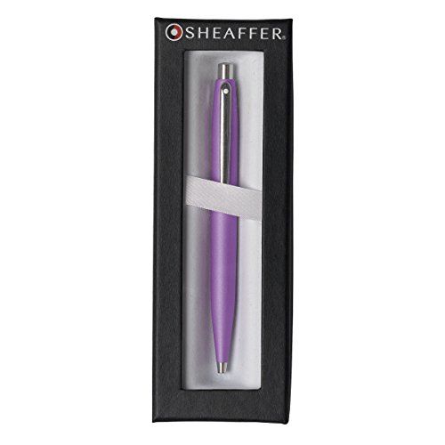 Sheaffer VFM Luminous Lavender Ballpoint Pen with Chrome Trim