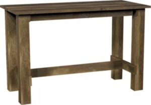 sauder boone mountain counter height dining table, craftsman oak finish