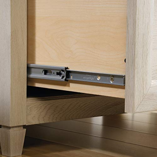 Sauder Edge Water Lateral File, Chalked Chestnut finish