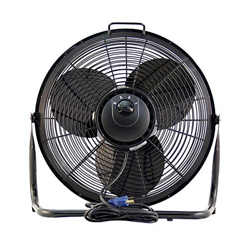 Air King 3 Speed 1/6 HP 120 Volt 20 Inch Enclosed Pivoting Floor Fan 9220