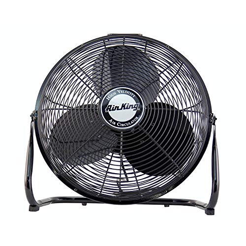 Air King 3 Speed 1/6 HP 120 Volt 20 Inch Enclosed Pivoting Floor Fan 9220