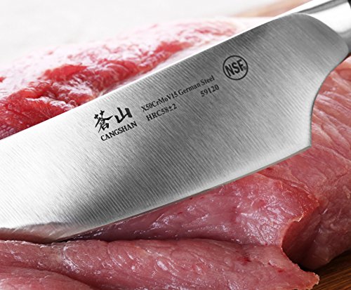 Cangshan D Series 59120 German Steel Forged Chef's Knife, 8-Inch