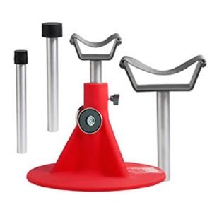 hoofjack combo horse & draft size farrier hoof stand red