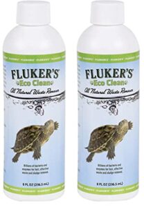 fluker labs eco clean all natural reptile waste remover, 8-ounce (pack of 2)