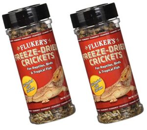 (2 pack) fluker's 1.2-ounce freeze dried crickets