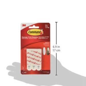 Command Medium Mounting Refill Strips, 18-Strip