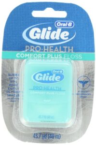 oral-b glide pro-health comfort plus dental floss, mint, 1 count