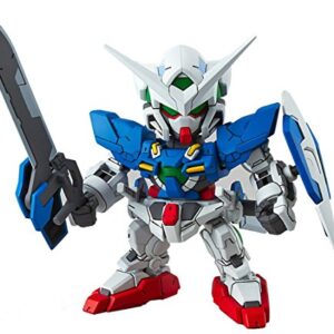 Bandai Hobby SD EX-Standard Gundam Exia Action Figure, Multi-Colored, 8" (BAN202753)