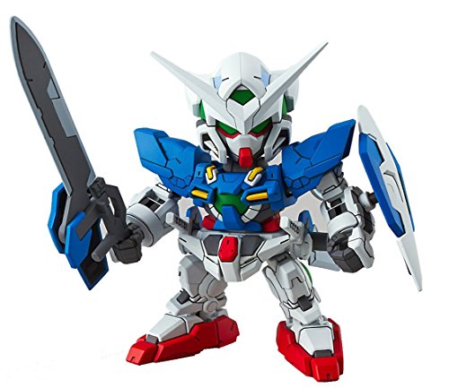 Bandai Hobby SD EX-Standard Gundam Exia Action Figure, Multi-Colored, 8" (BAN202753)