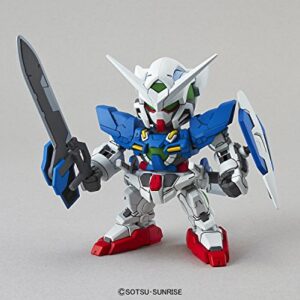 Bandai Hobby SD EX-Standard Gundam Exia Action Figure, Multi-Colored, 8" (BAN202753)