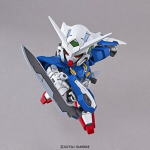 Bandai Hobby SD EX-Standard Gundam Exia Action Figure, Multi-Colored, 8" (BAN202753)