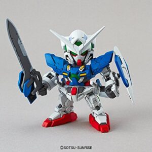 Bandai Hobby SD EX-Standard Gundam Exia Action Figure, Multi-Colored, 8" (BAN202753)